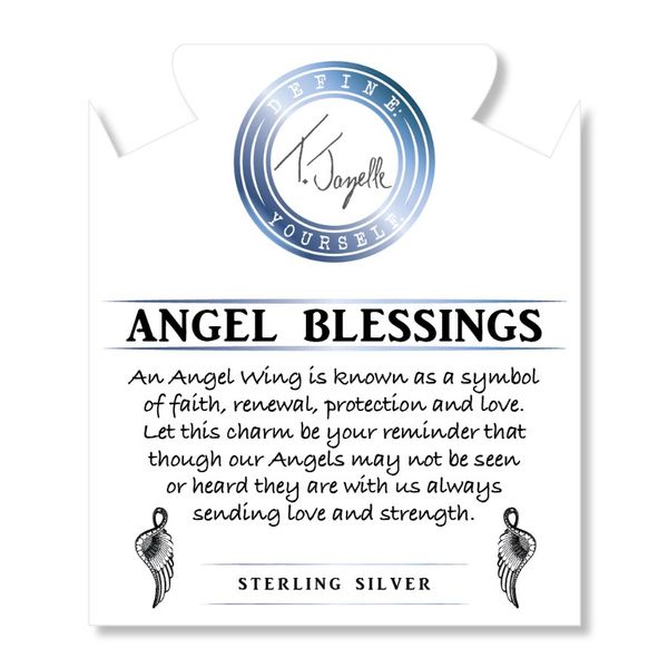 Angel Blessings Lepidolite Quartz Bead Bracelet Image 2 Peter & Co. Jewelers Avon Lake, OH