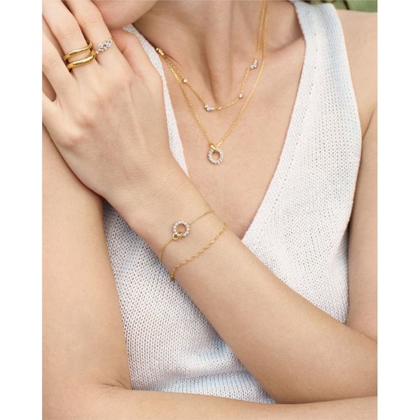 Ania Haie Gold Textured Chain Bracelet Image 2 Peter & Co. Jewelers Avon Lake, OH