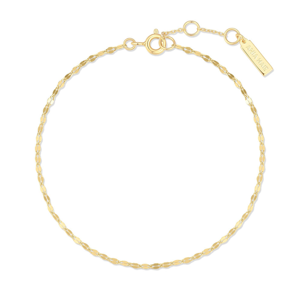 Ania Haie Gold Textured Chain Bracelet Image 3 Peter & Co. Jewelers Avon Lake, OH