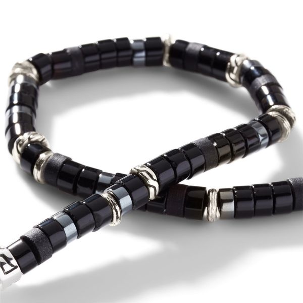 John Hardy Black Onyx Heishi Bracelet Image 3 Peter & Co. Jewelers Avon Lake, OH