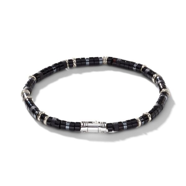 John Hardy Black Onyx Heishi Bracelet Peter & Co. Jewelers Avon Lake, OH