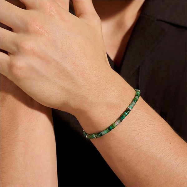 John Hardy Green Gemstone Heishi Bracelet Image 5 Peter & Co. Jewelers Avon Lake, OH
