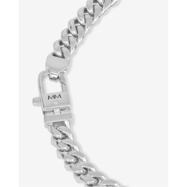 Melinda Maria Pavé Julian Cuban Chain Bracelet, 6.5