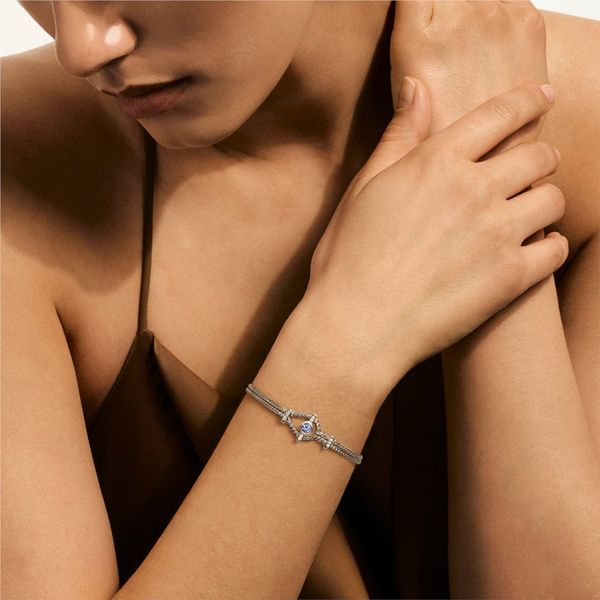 John Hardy Icon Bracelet, Tanzanite and Diamond Pavé Image 5 Peter & Co. Jewelers Avon Lake, OH