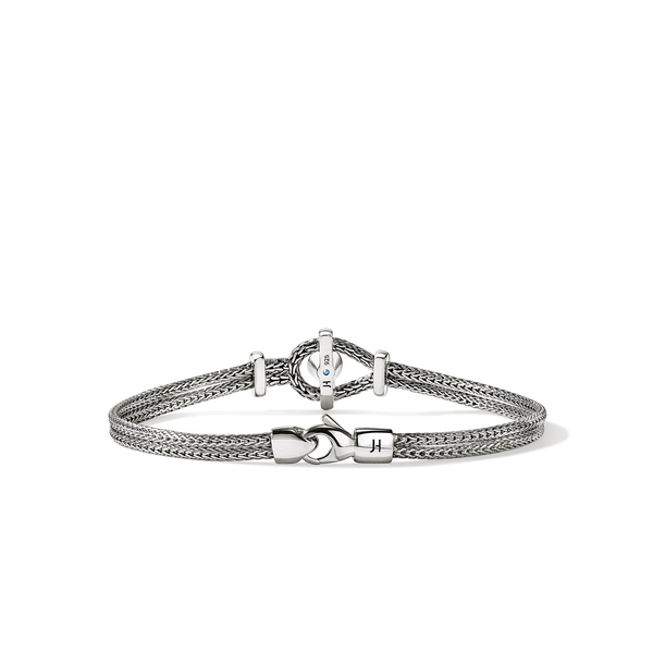 John Hardy Icon Bracelet, Swiss Blue Topaz Image 3 Peter & Co. Jewelers Avon Lake, OH