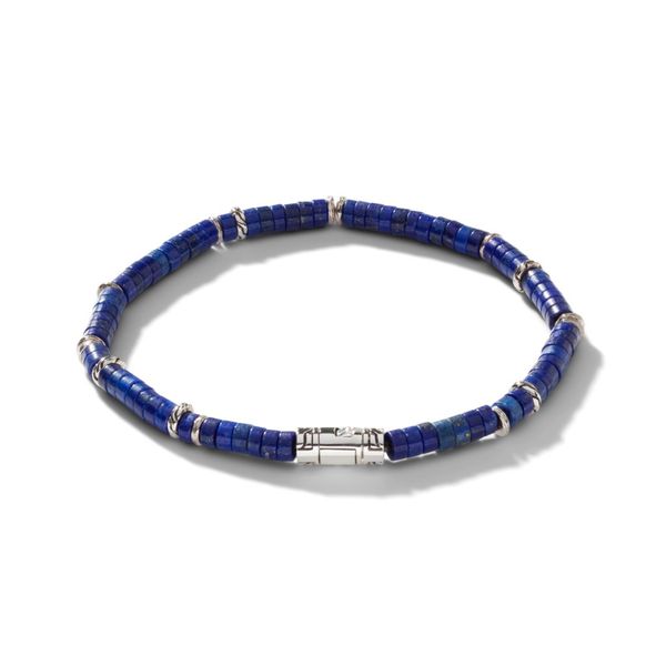 John Hardy Lapis Lazuli Heishi Bracelet Peter & Co. Jewelers Avon Lake, OH
