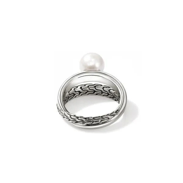 John Hardy Essential Pearl Ring Image 4 Peter & Co. Jewelers Avon Lake, OH