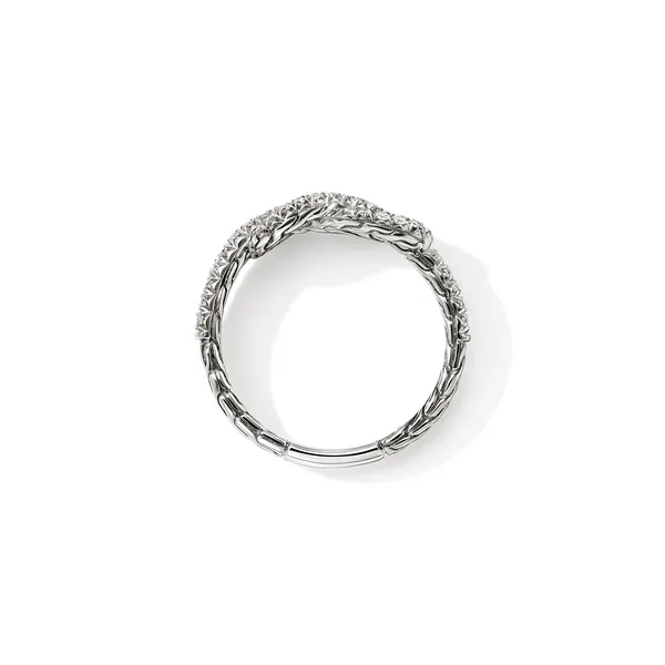 John Hardy Diamond Love Knot Ring Image 4 Peter & Co. Jewelers Avon Lake, OH