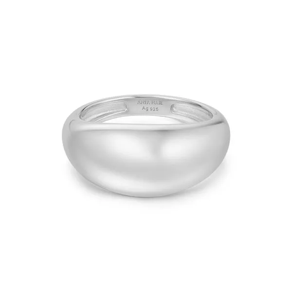 Ania Haie Silver Bold Dome Ring Peter & Co. Jewelers Avon Lake, OH