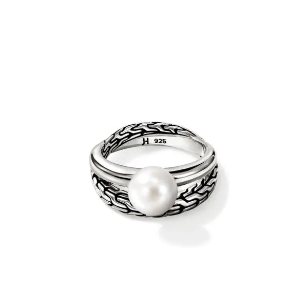 John Hardy Essential Pearl Ring Peter & Co. Jewelers Avon Lake, OH