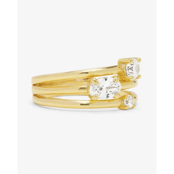 Melinda Maria Nina Stacked Ring Image 2 Peter & Co. Jewelers Avon Lake, OH