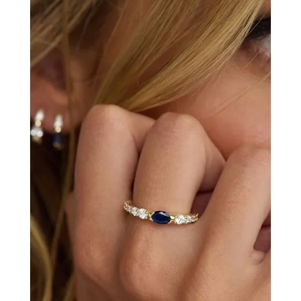 The Maven Ring Blue -7 Image 3 Peter & Co. Jewelers Avon Lake, OH