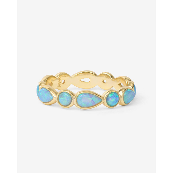 Melinda Maria Isla Blue Opal Ring- 7 Peter & Co. Jewelers Avon Lake, OH