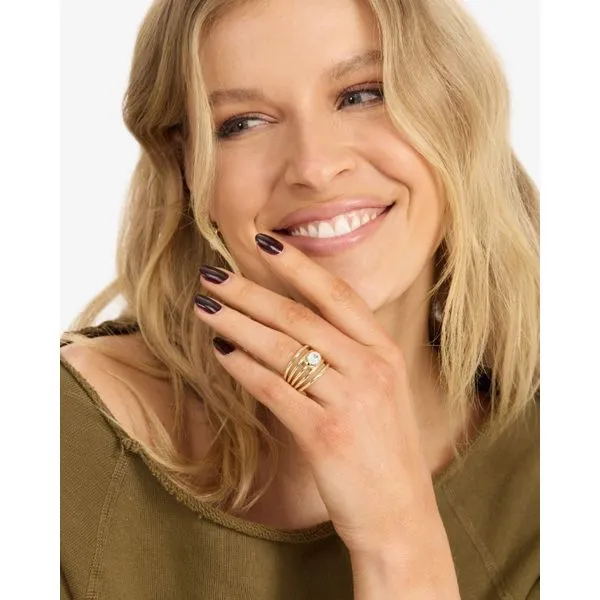 Melinda Maria She's a Boss Stacked Ring 6 Image 3 Peter & Co. Jewelers Avon Lake, OH