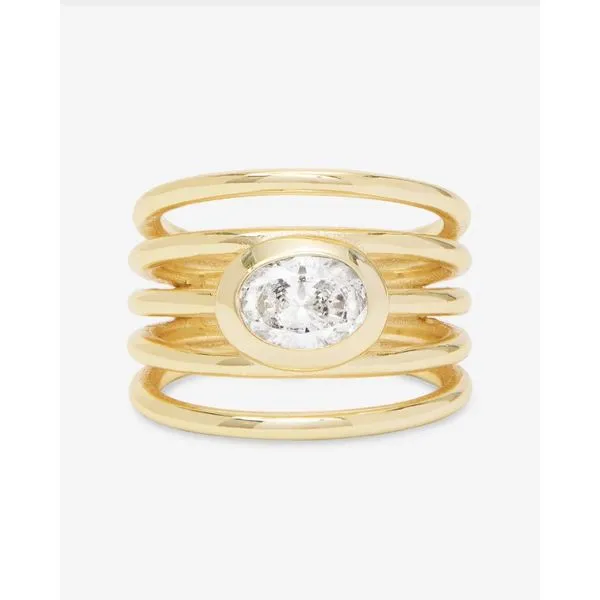 Melinda Maria She's a Boss Stacked Ring 6 Peter & Co. Jewelers Avon Lake, OH