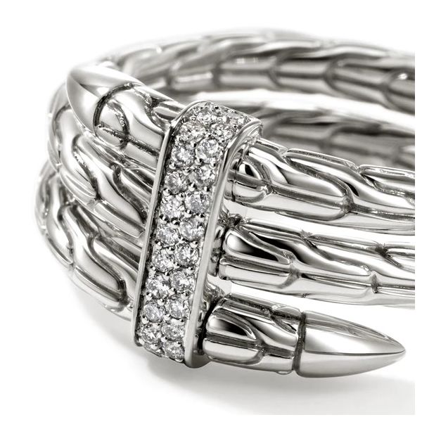 John Hardy Spear Ring, 0.12ctw Image 2 Peter & Co. Jewelers Avon Lake, OH