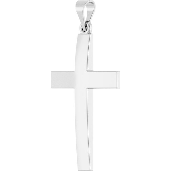 Sterling Silver Cross Pendant Image 2 Peter & Co. Jewelers Avon Lake, OH