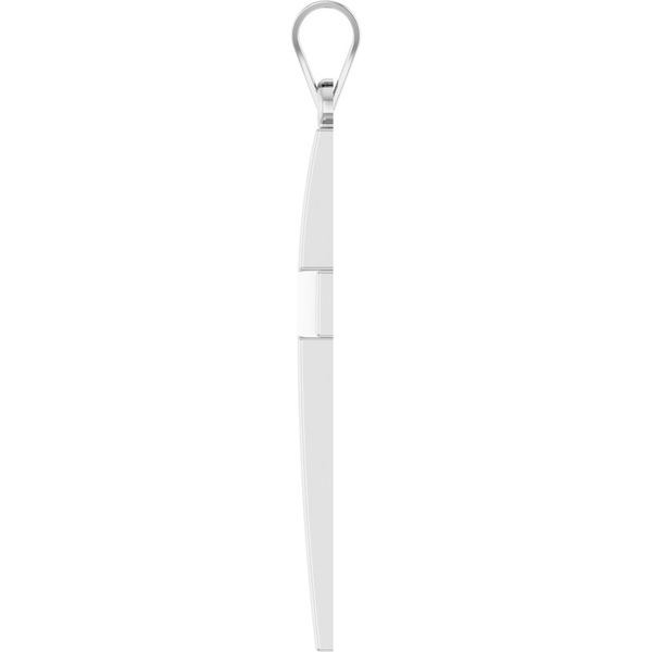 Sterling Silver Cross Pendant Image 3 Peter & Co. Jewelers Avon Lake, OH