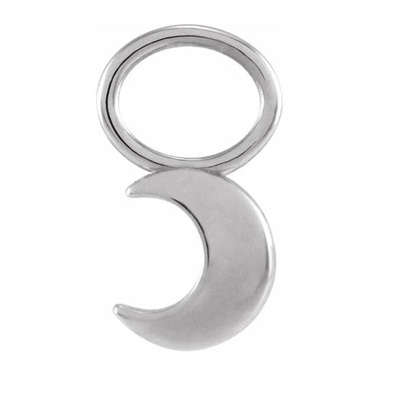 LINQ Silver Moon Hoop Dangle Charm Peter & Co. Jewelers Avon Lake, OH