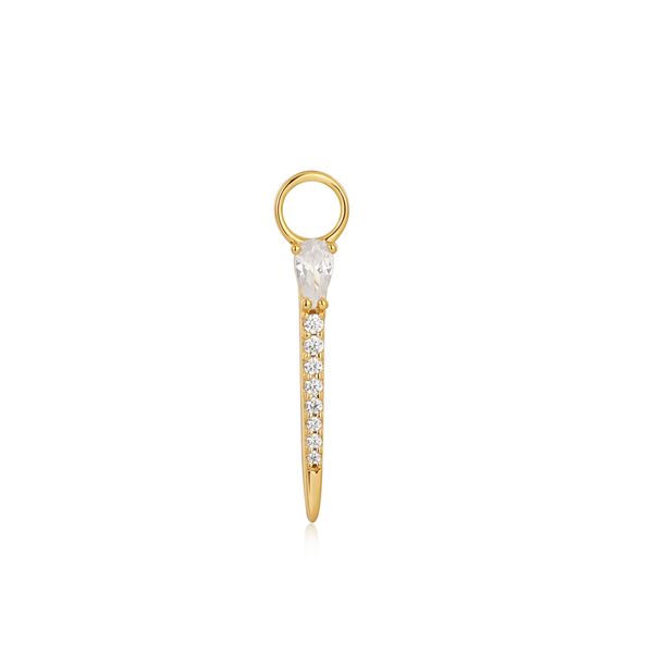 Ania Haie Gold Sparkle Bar Earring Charm Peter & Co. Jewelers Avon Lake, OH