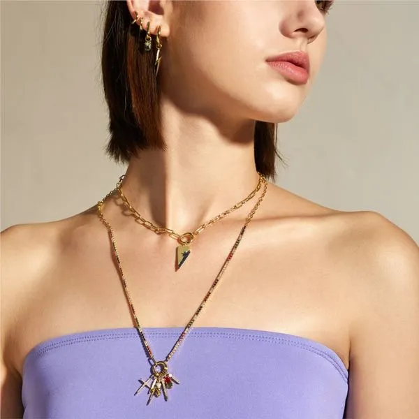 Ania Haie Gold Cross Charm Image 2 Peter & Co. Jewelers Avon Lake, OH