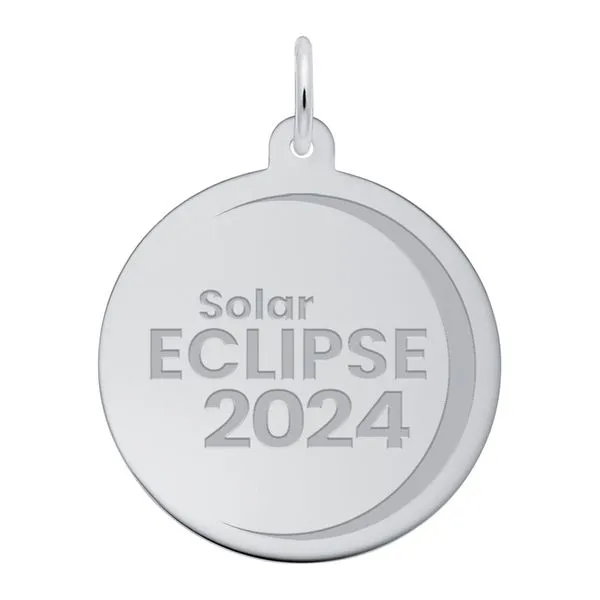 2024 Solar Eclipse Charm, Engravable Peter & Co. Jewelers Avon Lake, OH