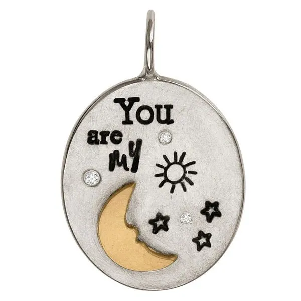 Heather B. Moore Sun, Moon & Stars Oval Charm Peter & Co. Jewelers Avon Lake, OH