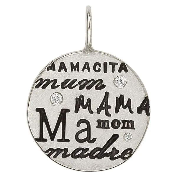 Heather B. Moore Silver Mom Round Charm Peter & Co. Jewelers Avon Lake, OH