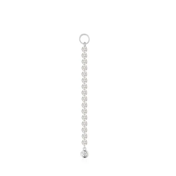 Ania Haie Silver Row Bezel Earring Charm Peter & Co. Jewelers Avon Lake, OH