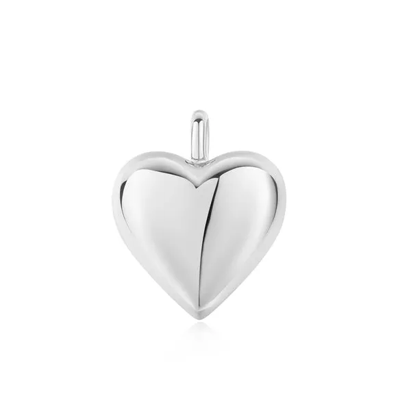 Ania Haie Silver Dome Heart Charm Peter & Co. Jewelers Avon Lake, OH