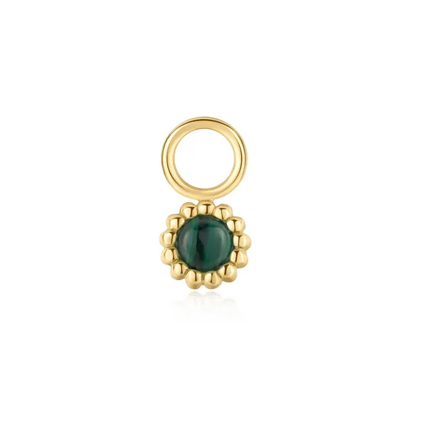 Ania Haie Gold Malachite and Turquoise Earring Charm Image 3 Peter & Co. Jewelers Avon Lake, OH