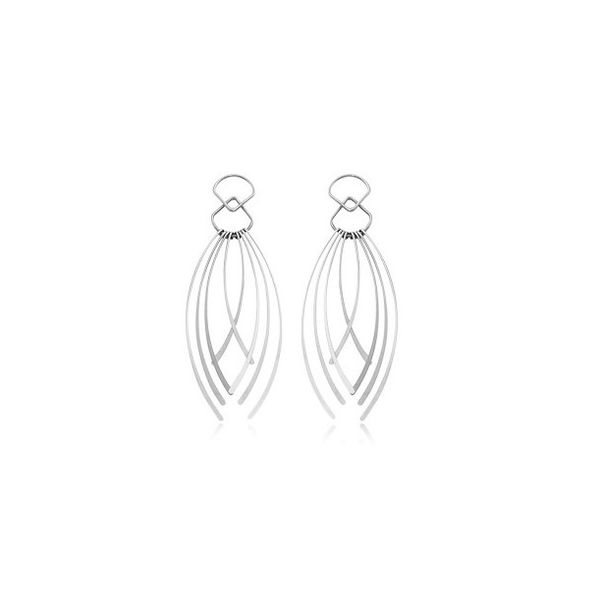 Curved Fringe Drops Earrings Peter & Co. Jewelers Avon Lake, OH
