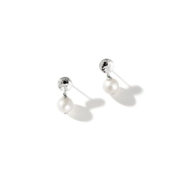 John Hardy Pearl Drop Earrings Peter & Co. Jewelers Avon Lake, OH