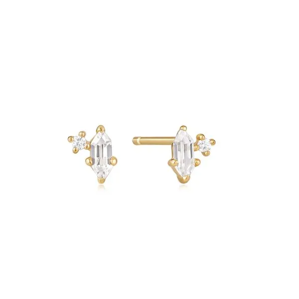 Ania Haie Sparkle Emblem Stud Earrings Peter & Co. Jewelers Avon Lake, OH