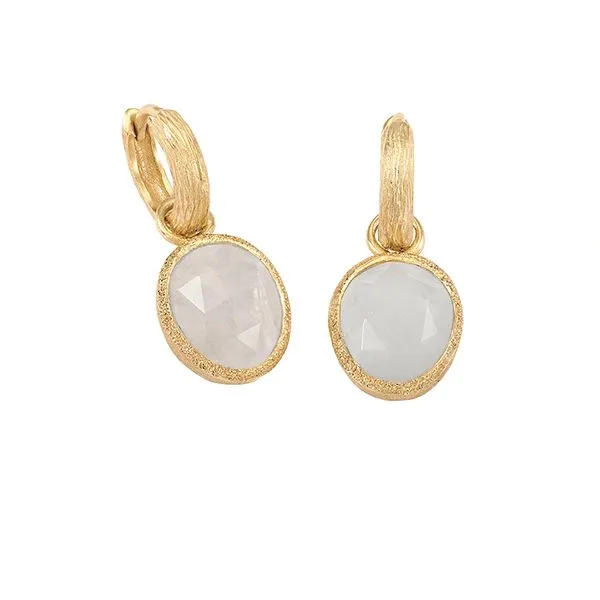 Jorge Revilla Moonstone Drop Earrings Peter & Co. Jewelers Avon Lake, OH