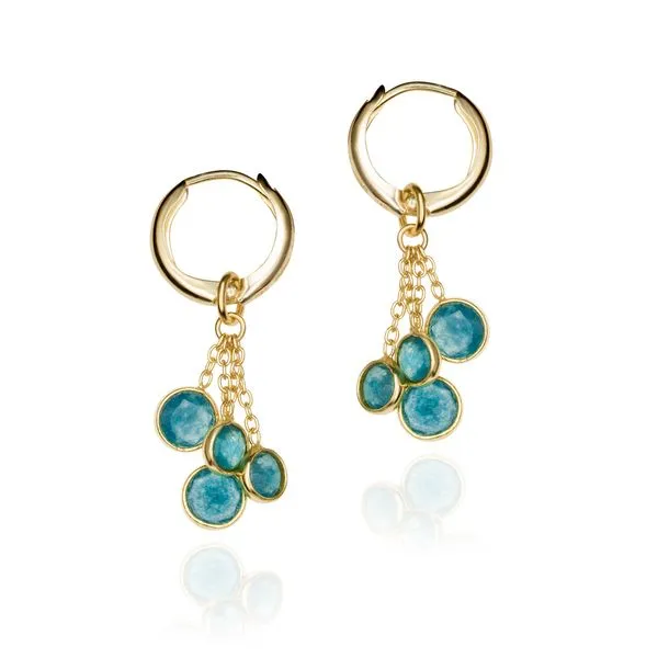 Jorge Revilla Jade Dangle Hoops Peter & Co. Jewelers Avon Lake, OH