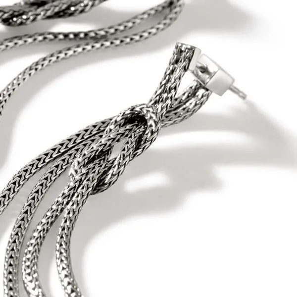 John Hardy Love Knot Drop Earrings Image 3 Peter & Co. Jewelers Avon Lake, OH