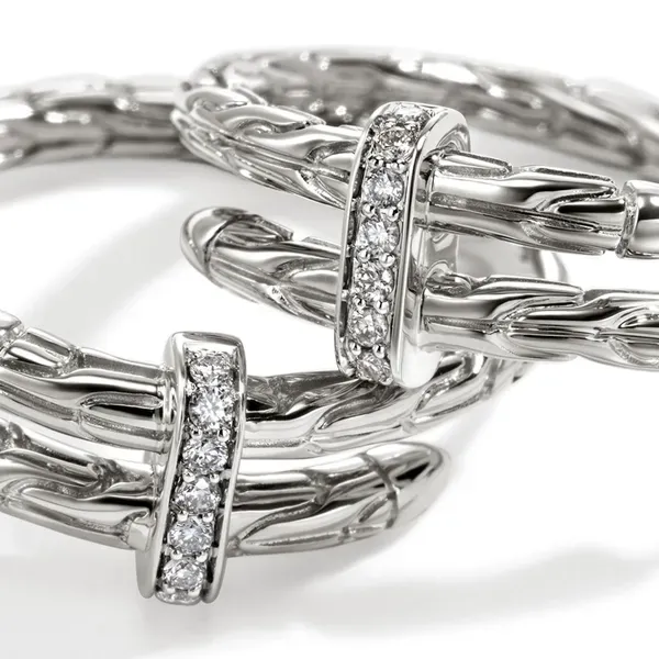 John Hardy Spear Hoop Earrings Image 2 Peter & Co. Jewelers Avon Lake, OH