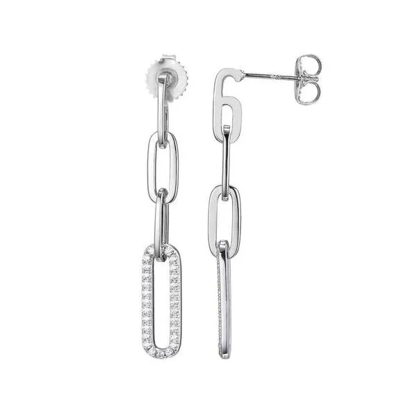 Paper Clip Earrings Peter & Co. Jewelers Avon Lake, OH