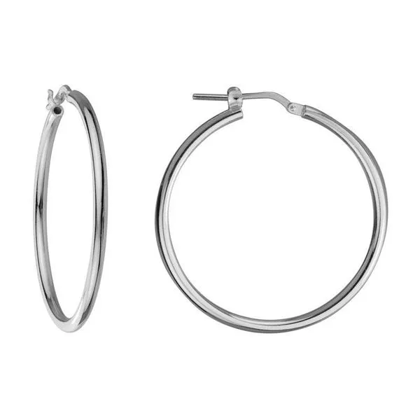 Sterling Silver Hoop Earrings Peter & Co. Jewelers Avon Lake, OH