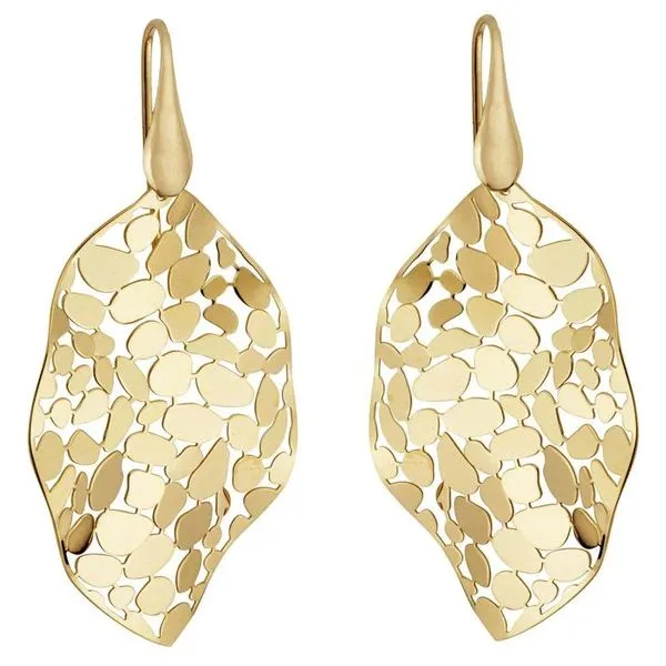 Mosaic Leaf Earrings Peter & Co. Jewelers Avon Lake, OH
