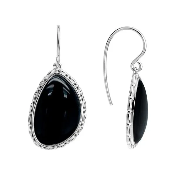 Black Onyx Dangle Earrings Peter & Co. Jewelers Avon Lake, OH