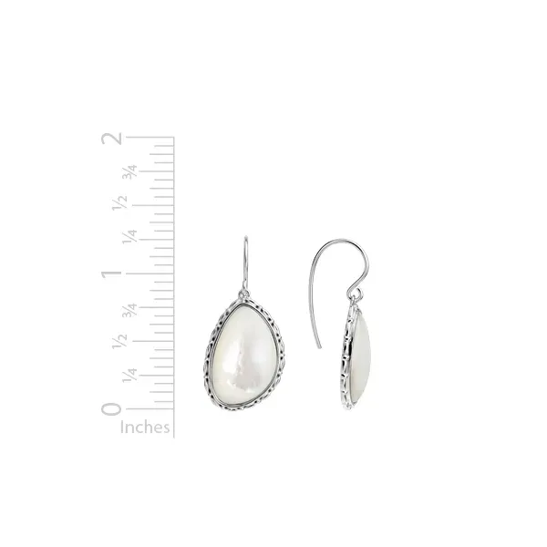 Mother Of Pearl Dangle Earrings Image 2 Peter & Co. Jewelers Avon Lake, OH