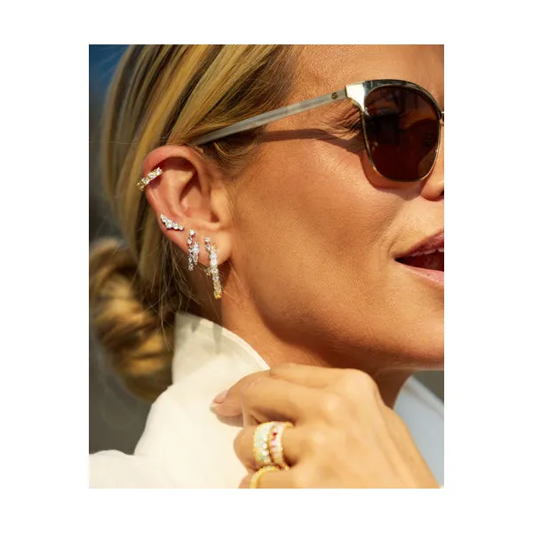 Melinda Maria 'Oh She Fancy' Graduated Hoops 1