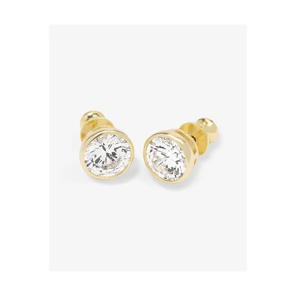 Melinda Maria Baroness 8mm Stud Earrings Image 3 Peter & Co. Jewelers Avon Lake, OH