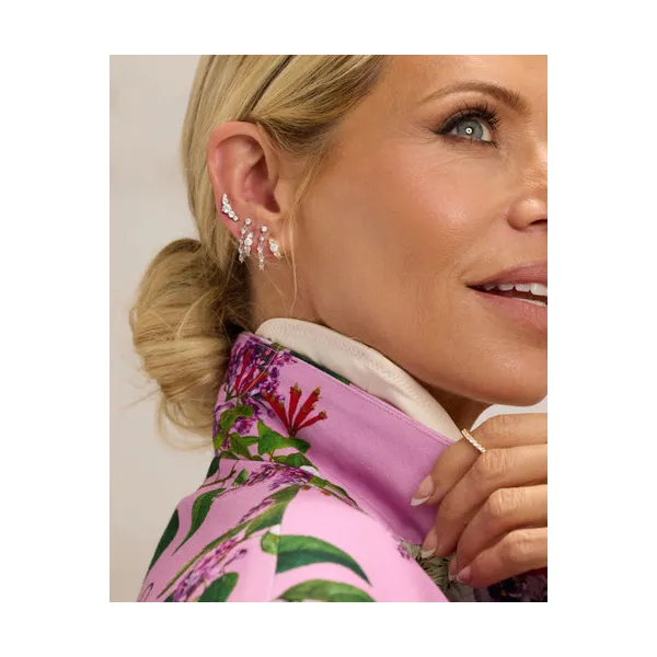 Melinda Maria 'Oh She Fancy' Graduated Hoops Image 5 Peter & Co. Jewelers Avon Lake, OH