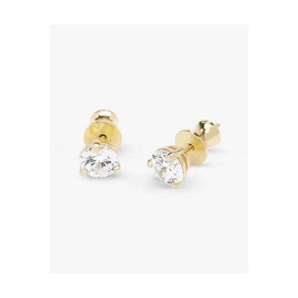 Melinda Maria Not Your Basic 6mm Stud Earrings Image 3 Peter & Co. Jewelers Avon Lake, OH