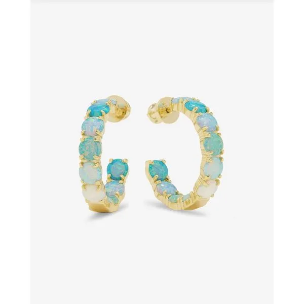 Melinda Maria 'Oh She Fancy' Ombre Hoops 1