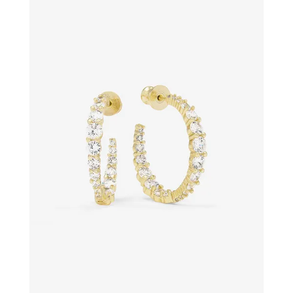 Melinda Maria 'Oh She Fancy' Graduated Hoops 1