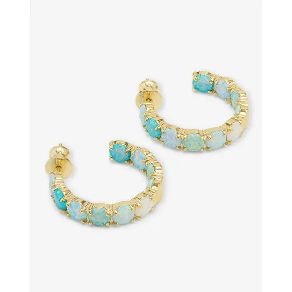 Melinda Maria 'Oh She Fancy' Ombre Hoops 1